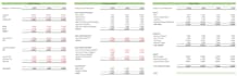 build a professional 3 statement financial model