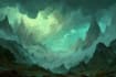 draw fantasy landscape or enviroment art