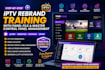 train you on iptv rebrand with panel file and master control panel management