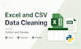 clean, merge and transform your excel or CSV data using python