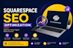 do squarespace on page seo, squarespace geo, squarespace aeo