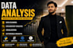 analyze, clean, and visualize your data using python