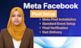 set up meta facebook pixel on your website