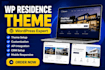 build and customize your real estate website using wp residence theme