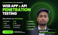 do penetration test in your web application and API endpoint