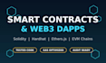 develop solidity smart contracts and web3 dapps