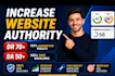 build increase da high authority backlinks for your website