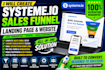 create systeme io sales funnel systeme io landing page systeme io website