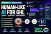develop custom claude ai assistant for your gohighlevel CRM integrate claude ai