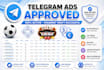 approved telegram bot, fix bot declined fix long term pending build telegram bot