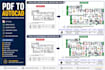 convert PDF or sketch to autocad 2d drawings