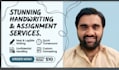 do hand written assignment work in any languages