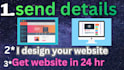 code a fast HTML CSS website and host free on netlify