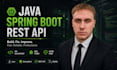 build, fix, and improve your java spring boot rest API