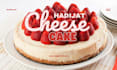 design cake logo cake website cake shopify store