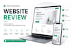 review your website and suggest UI UX improvements