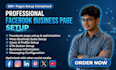 create, setup and optimize your facebook business page professionally