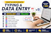 type PDF to word and do fast data entry in english telugu