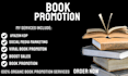 promote your book to increase sales and visibility