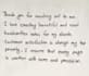 beautifully handwrite your letter, notes, thank you note