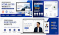create a responsive HTML CSS website
