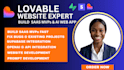 fix and launch lovable ai website, lovable dev,lovable saas mvp, vibe code