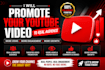do your youtube video promotion