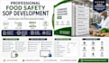 create professional food safety sops and ssop documents