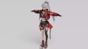 3d stylized model, 3d avatar character, vrchat rig, game character, humanoid rig