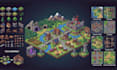 do isometric tileset and tilemap, isometric 2d game map rpg pixel map game asset