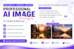 create professional ai image prompts for chatgpt,midjourney