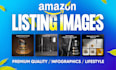 design amazon listing images and a plus content