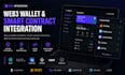integrate web3 wallet smart contracts and blockchain into your dapp