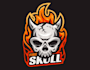 make skull mascot logo design with unlimited review