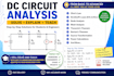 solve dc circuit analysis problems step by step