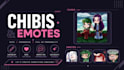 draw cute anime chibi and custom twitch emotes