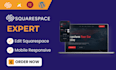 edit squarespace website, fix and redesign squarespace website