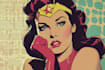 comic book illustration with comic book