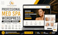 create a medical spa wordpress website