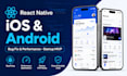 develop and fix react native ios android apps and bugs