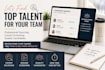 assist with sourcing and recruiting