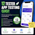 test your mobile app with 12 real testers