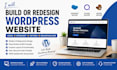 build or redesign wordpress website using wpbakery, oxygen and beaver builder