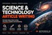 write engaging science and technology articles