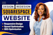 squarespace website design squarespace website redesign square website design