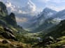 do professional landscape digital art