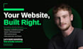build your brochure website hosting and domain included