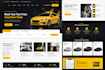 taxi booking website, ride sharing, cab booking and transportation website