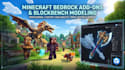 develop custom minecraft bedrock addons with blockbench models
