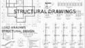 structural building drawings load analysis slab beam foundations calculations